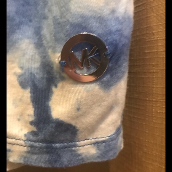 Michael Kors M top blue & white tie-dye - Picture 4 of 7